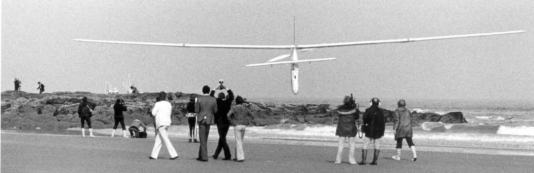 GA about to land at Cap Gris Nez